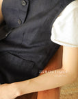 13A22 13Q14 Tailored Vest and Trousers Set