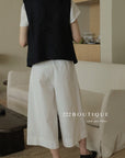 13A22 13Q14 Tailored Vest and Trousers Set