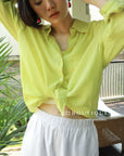 13Q10 Ruffle Hem Straight Pants