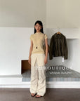 16a86 Mongtoghi mock-neck tee