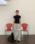 16a86 Mongtoghi mock-neck tee