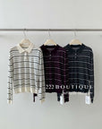 16a94 Striped Mongtoghi shirt – white stripe