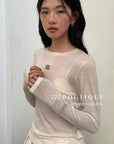 16a88 Lightweight logo long-sleeve tee