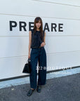 16q18 Basic straight-leg jeans