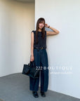 16q18 Basic straight-leg jeans