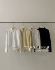 16a90 Cropped basic shirt