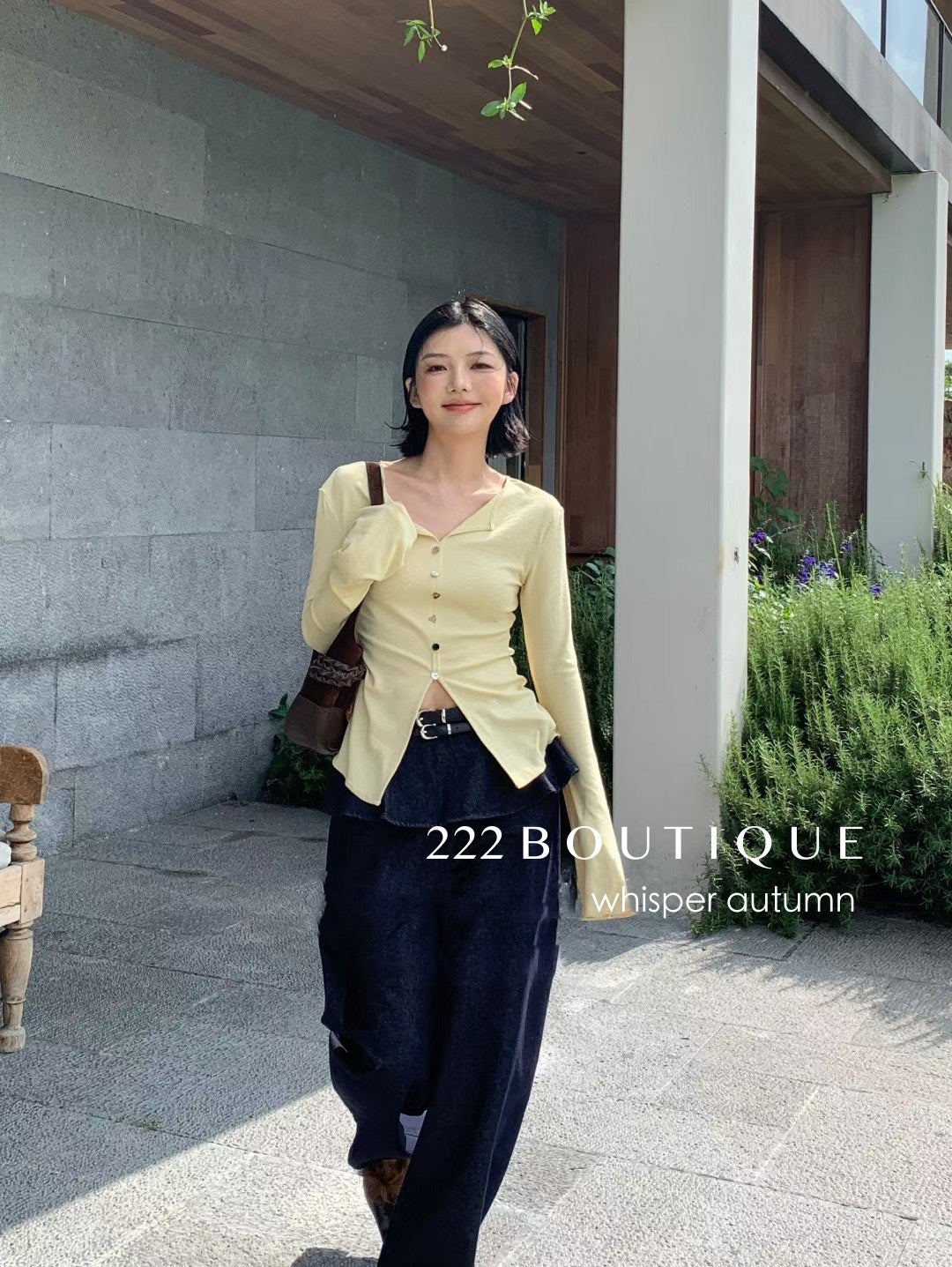 16a76 Long Mongtoghi ribbed cardigan