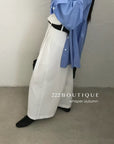 16Q15 Straight-leg khaki trousers with belt