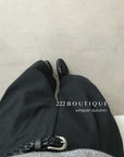 16Q15 Straight-leg khaki trousers with belt