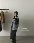 16A68 Reversible khaki jacket – green & beige