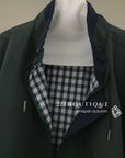 16A68 Reversible khaki jacket – green & beige