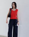 14q20 Cotton Twill Cargo Culottes – Everyday Utility