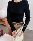 18a37 Cashmere knit top