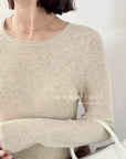 18a37 Cashmere knit top