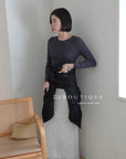 18a37 Cashmere knit top