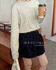 18a38 Cotton long-sleeve tee