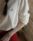 18a38 Cotton long-sleeve tee