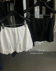 17v4 Basic balloon mini skirt