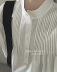 17a54 Basic plain cotton shỉrt