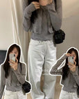 17a53 /Basic knit layering top