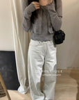 17a53 /Basic knit layering top