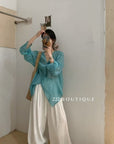 14q12 Wide-leg pants