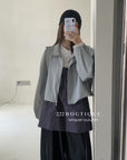17a58 Basic trenchcoat with pouch
