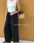 13q48 Lightweight cropped pants for summer