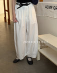13q48 Lightweight cropped pants for summer