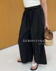 13q48 Lightweight cropped pants for summer