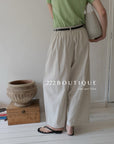 13q48 Lightweight cropped pants for summer