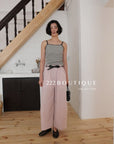13q48 Lightweight cropped pants for summer