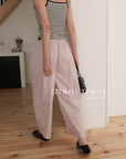 13q48 Lightweight cropped pants for summer