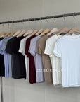 14a42 Minimalist plain tee