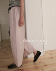 13q48 Lightweight cropped pants for summer