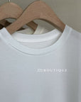 14a42 Minimalist plain tee