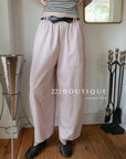 13q48 Lightweight cropped pants for summer