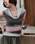 13a129 Off-shoulder top