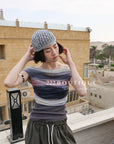 13a129 Off-shoulder top