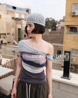 13a129 Off-shoulder top