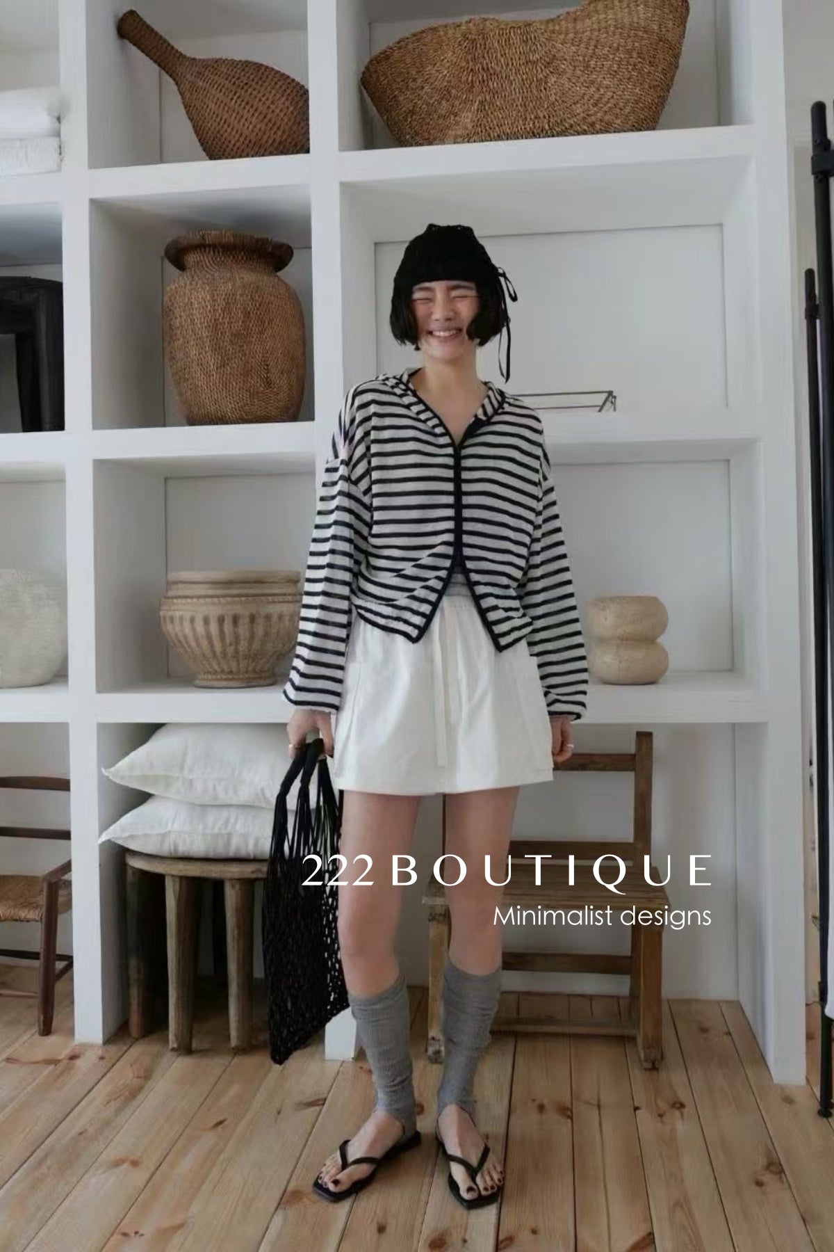 12a151- Lightweight Hooded Cardigan For Summer