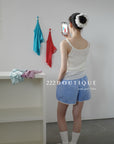 13a58 Spaghetti strap top