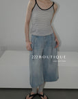 13a58 Spaghetti strap top