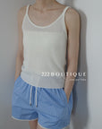 13a58 Spaghetti strap top