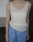 13a58 Spaghetti strap top