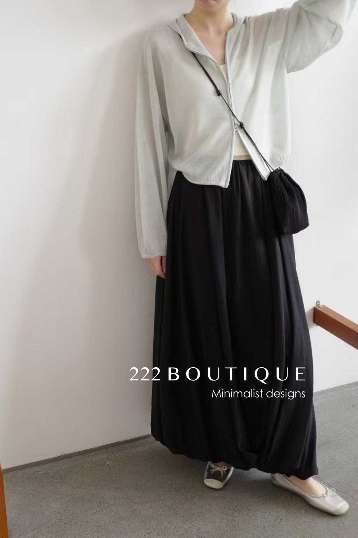 12a151- Lightweight Hooded Cardigan For Summer