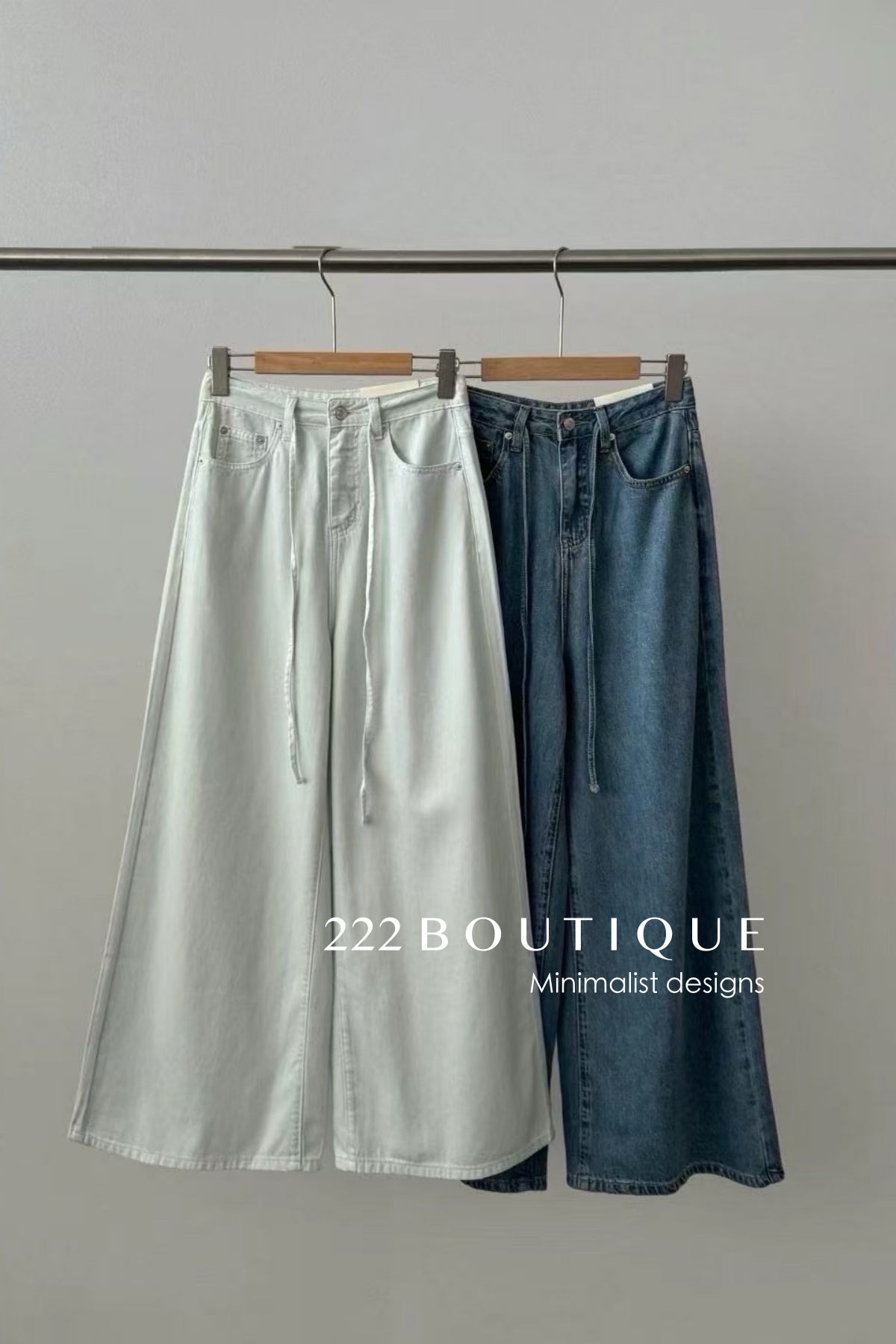 12Q55 Basic straight jeans