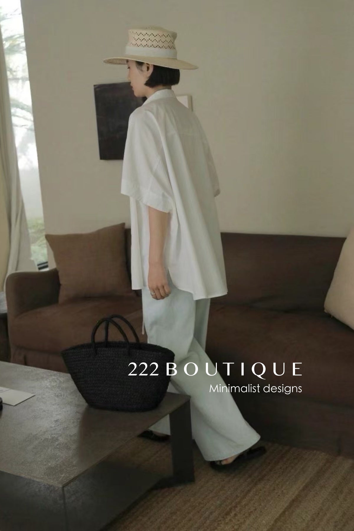 12Q55 Basic straight jeans