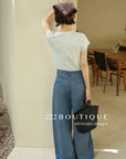12Q55 Basic straight jeans