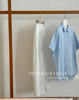 12a154 Relaxed Short-Sleeve Shirt